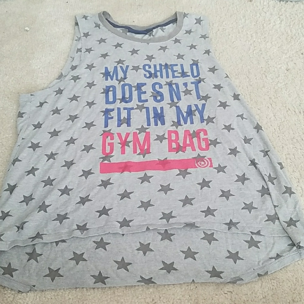 Captain America muscle tee